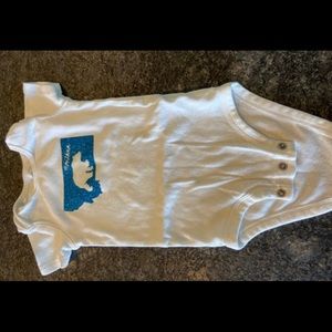 Montana bear onesie
